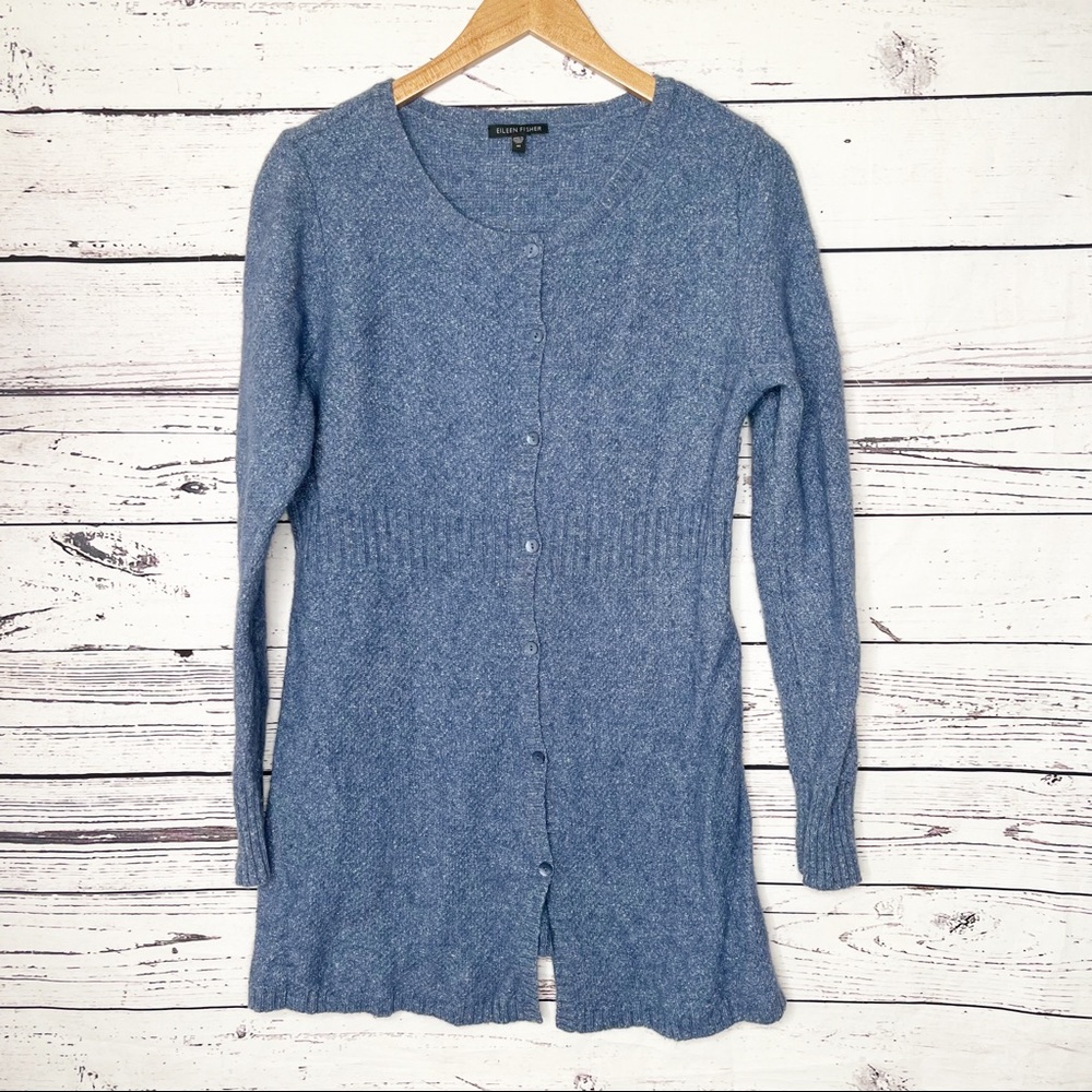 Eileen fisher Italian yarn cardigan sweater